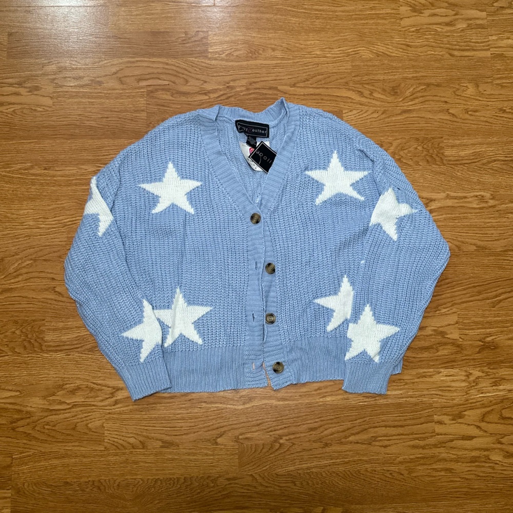 Blue Star Cardigan
